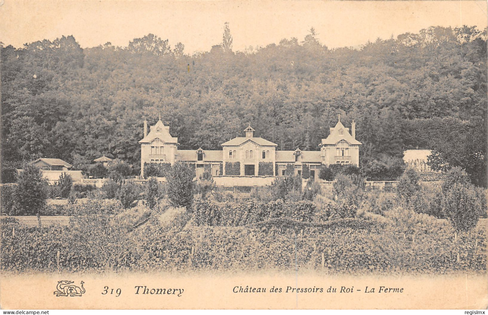 77-THOMERY-CHÂTEAU DES PRESSOIRS DU ROI-LA FERME-N°T2412-F/0143 - Other & Unclassified
