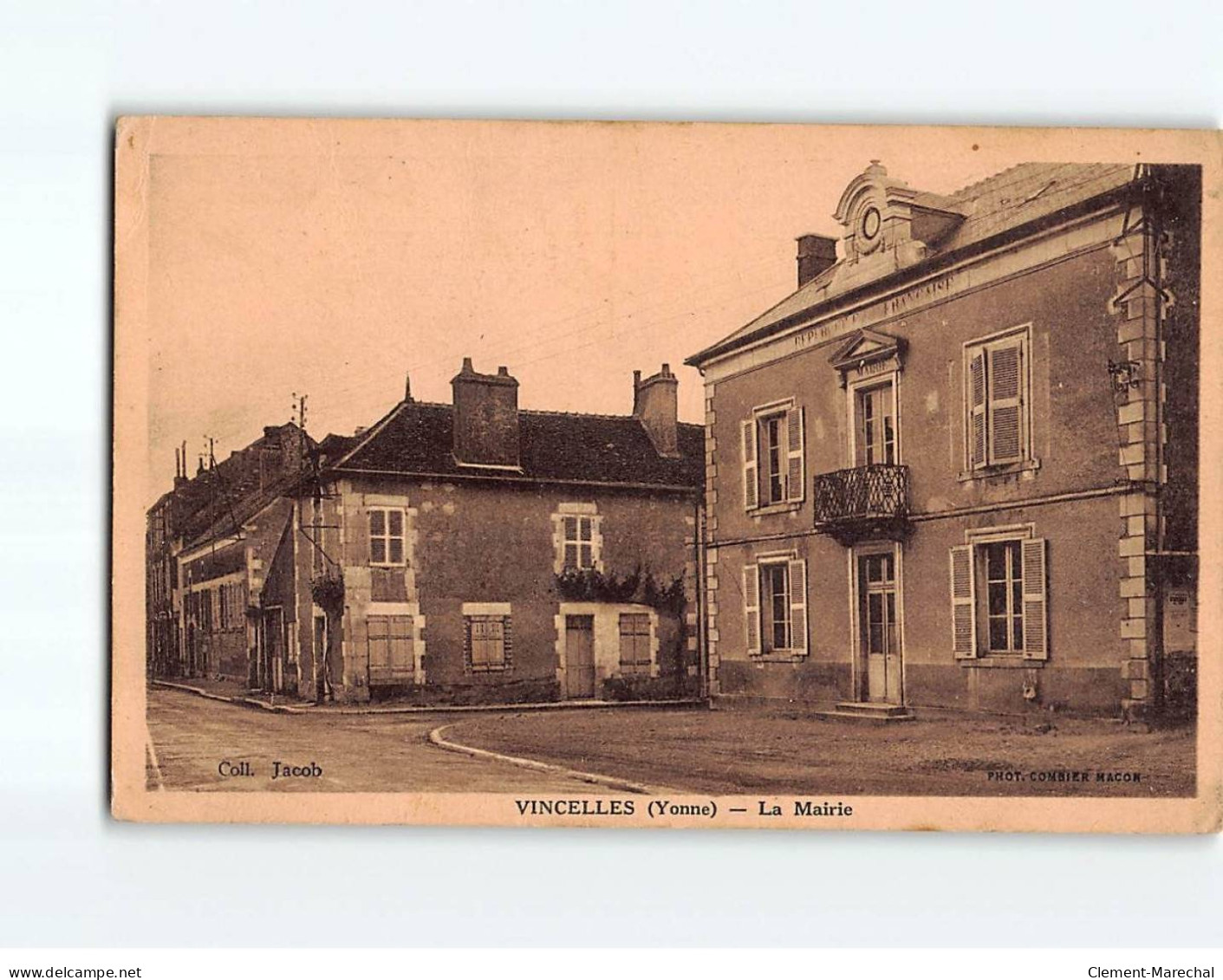 VINCELLES : La Mairie - état - Other & Unclassified