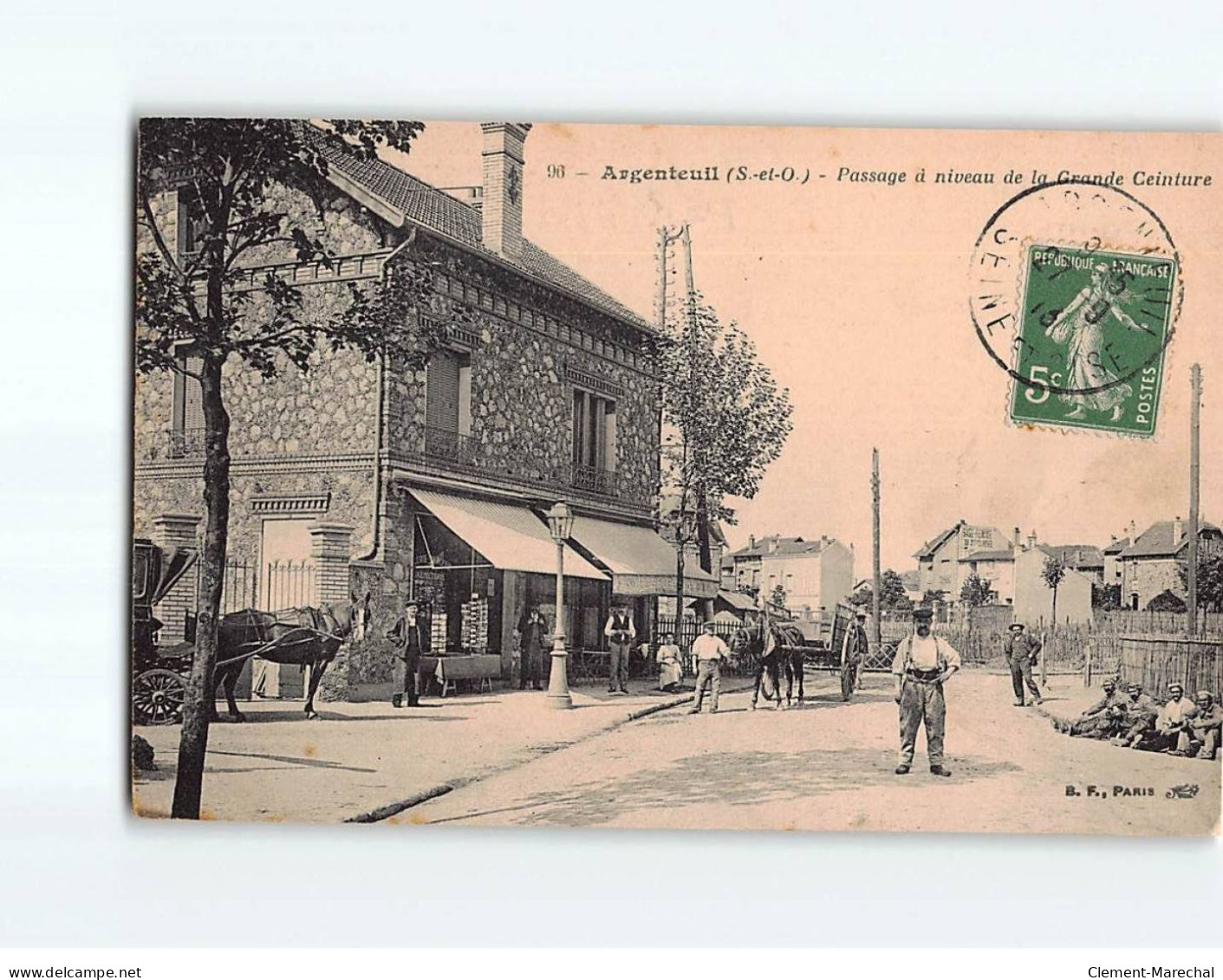 ARGENTEUIL : Passage à Niveau De La Grande Ceinture - Très Bon état - Argenteuil