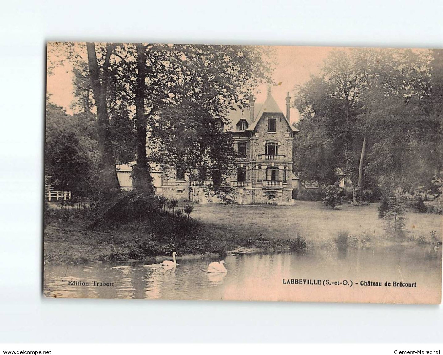 LABBEVILLE : Château De Brécourt - Très Bon état - Other & Unclassified