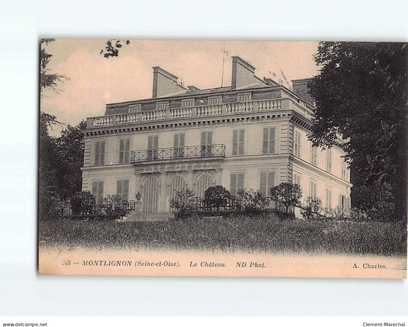 MONTLIGNON : Le Château - Très Bon état - Montlignon