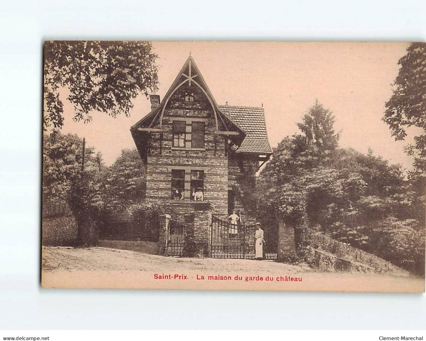 SAINT PRIX : La Maison Du Garde Du Château - Très Bon état - Saint-Prix