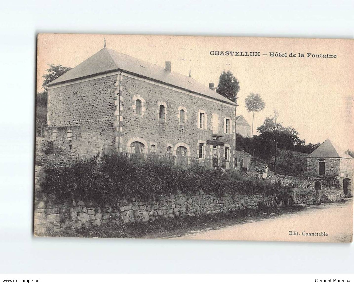 CHASTELLUX : Hôtel De La Fontaine - Très Bon état - Other & Unclassified