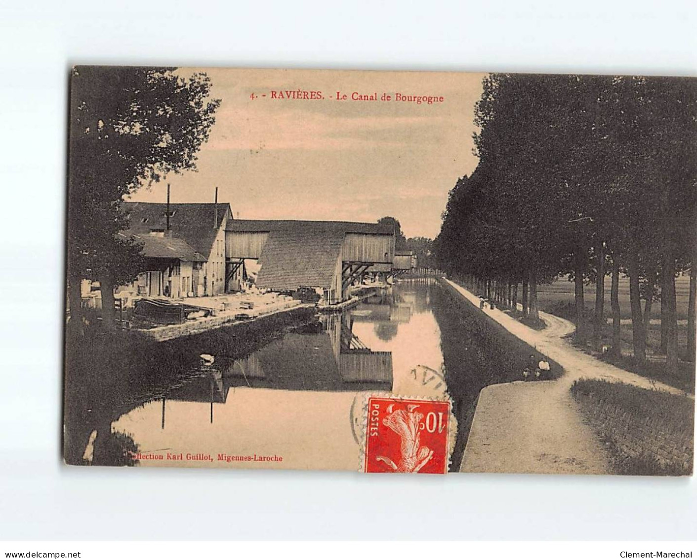 RAVIERES : Le Canal De Bourgogne - état - Other & Unclassified
