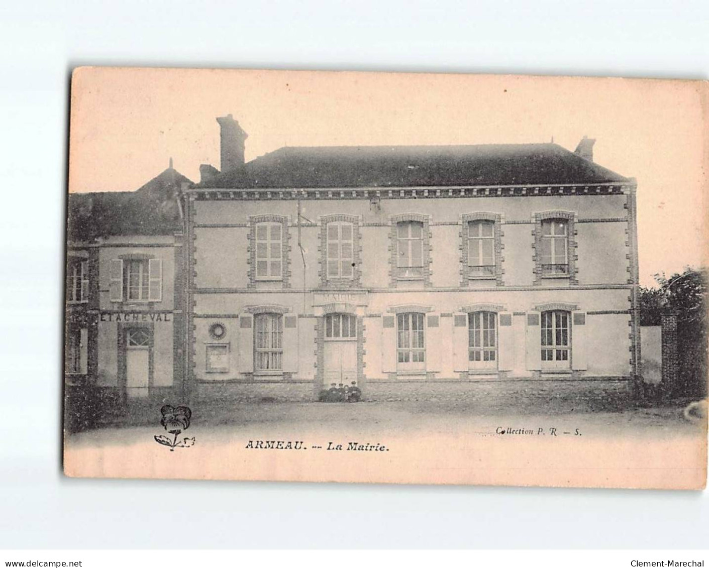 ARMEAU : La Mairie - état - Andere & Zonder Classificatie