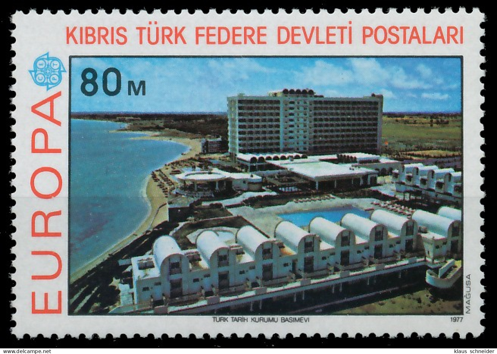 TÜRKISCH-ZYPERN 1977 Nr 41 Postfrisch S177896 - Ongebruikt