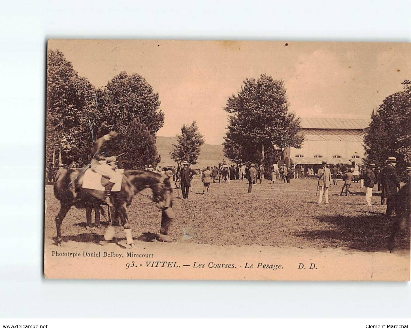 VITTEL : Les Courses, Le Pesage - Très Bon état - Vittel