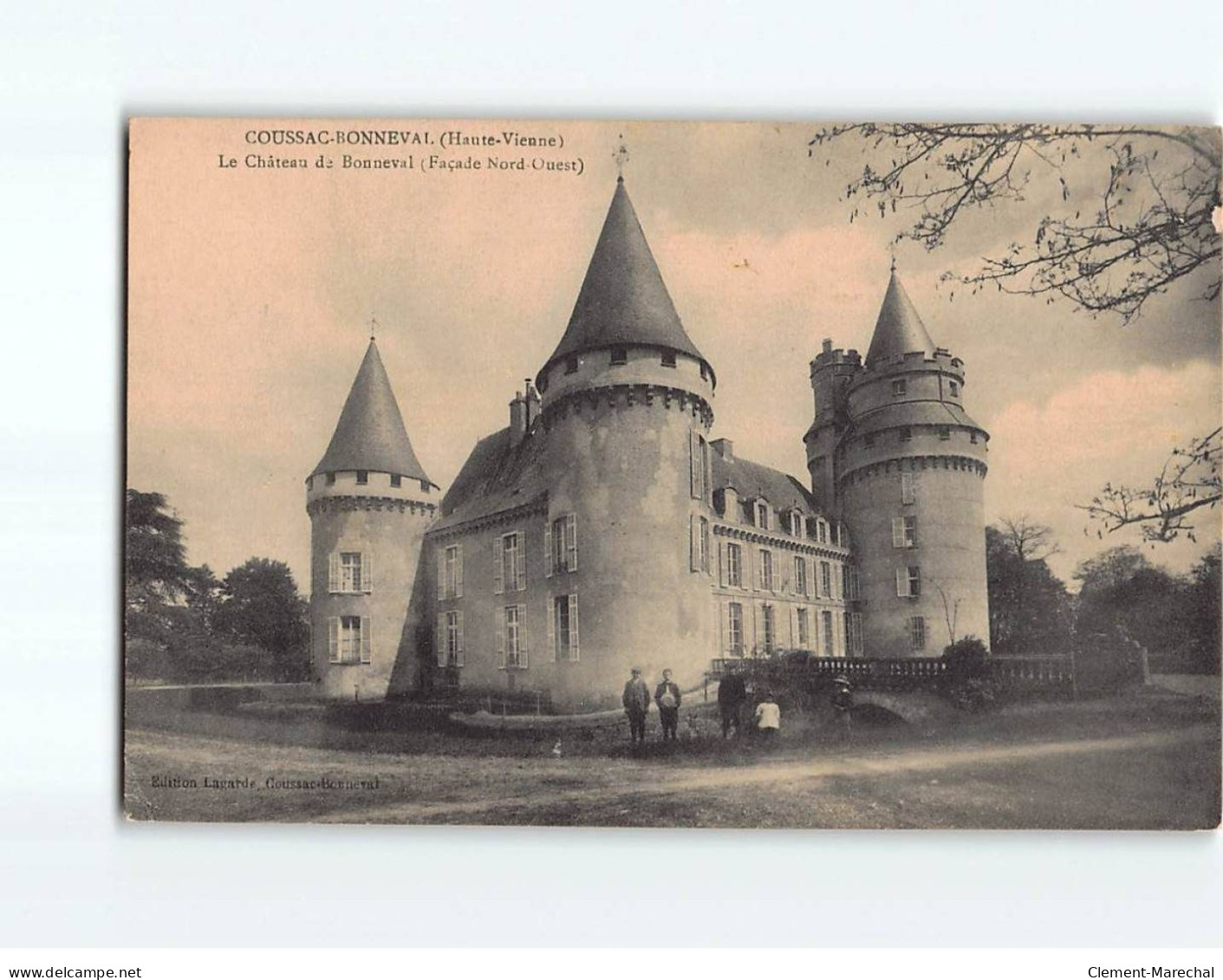 COUSSAC BONNEVAL : Le Château De Bonneval - état - Andere & Zonder Classificatie