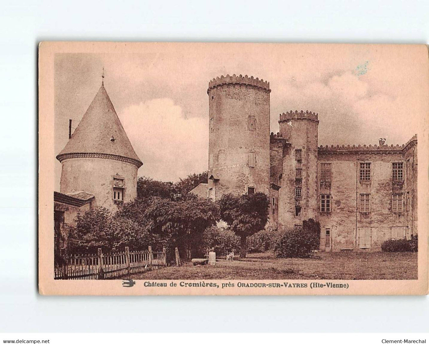 Château De CROMIERES - état - Andere & Zonder Classificatie