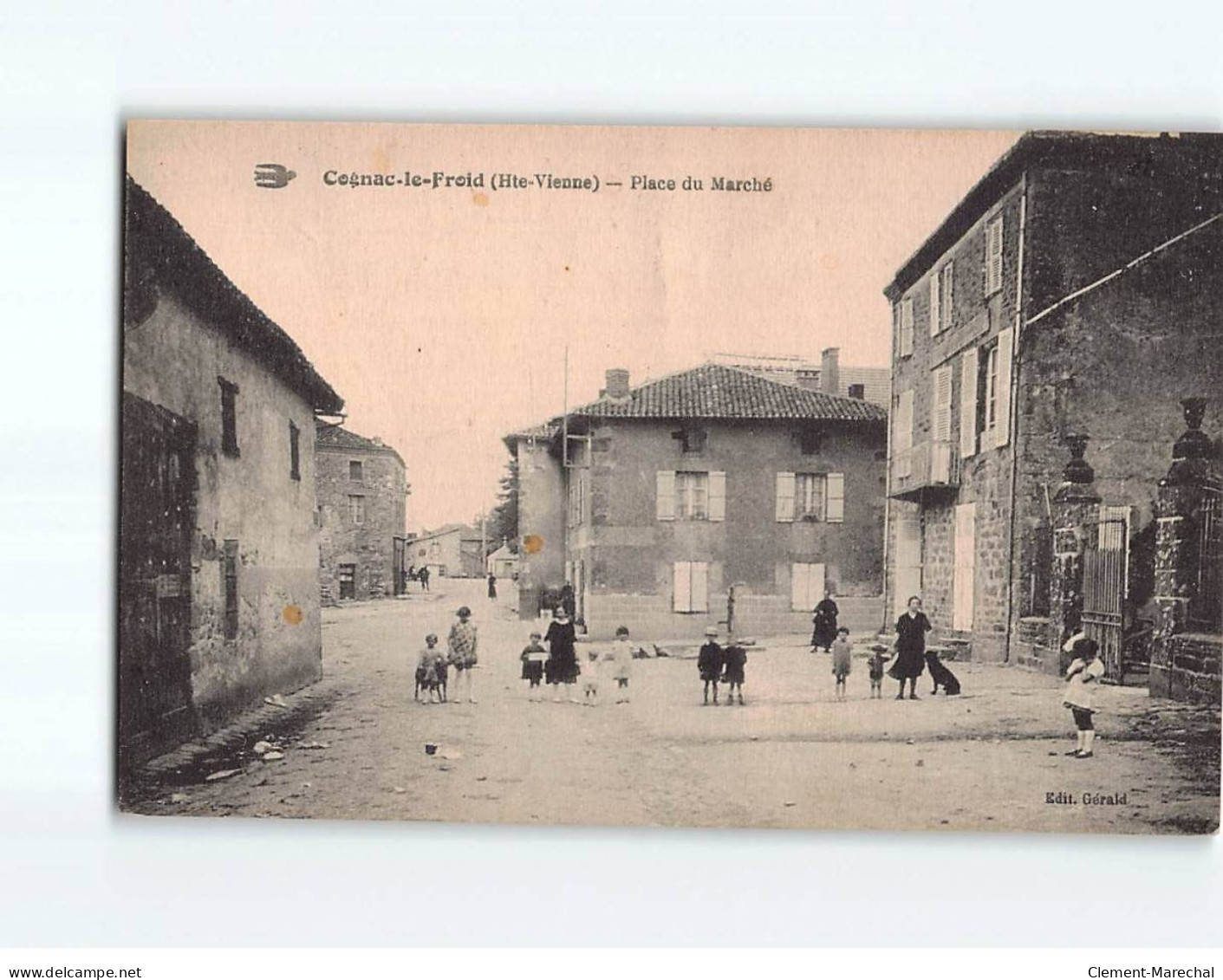 COGNAC LE FROID : Place Du Marché - Très Bon état - Sonstige & Ohne Zuordnung