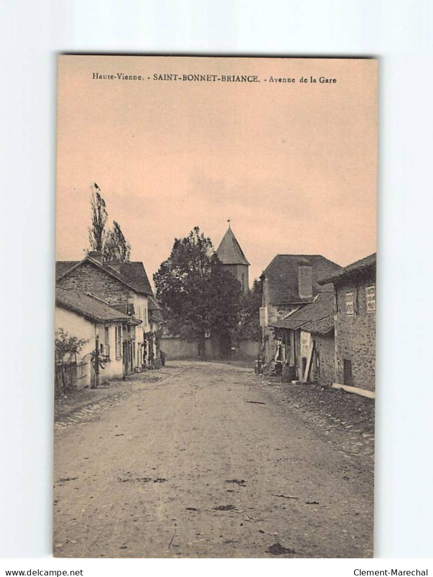 SAINT BONNET BRIANCE : Avenue De La Gare - Très Bon état - Sonstige & Ohne Zuordnung