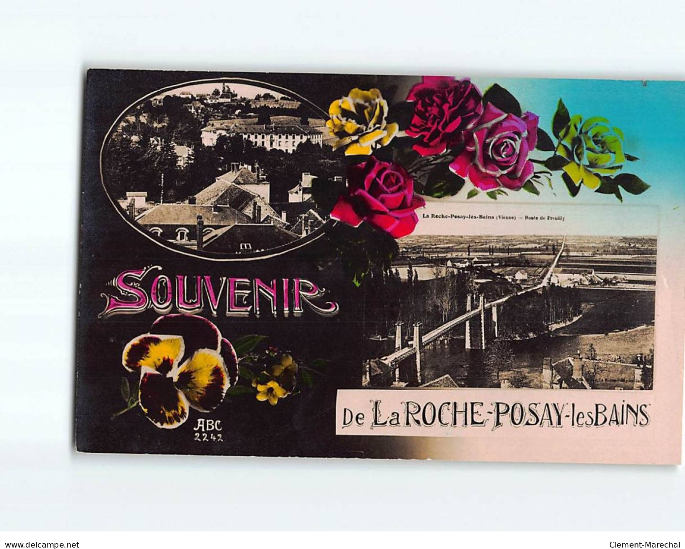 LA ROCHE POSAY : Carte Souvenir - Très Bon état - La Roche Posay