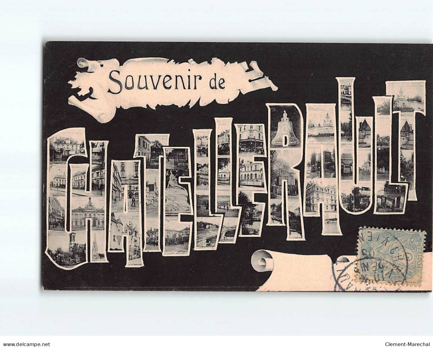 CHATELLERAULT : Carte Souvenir - Très Bon état - Chatellerault