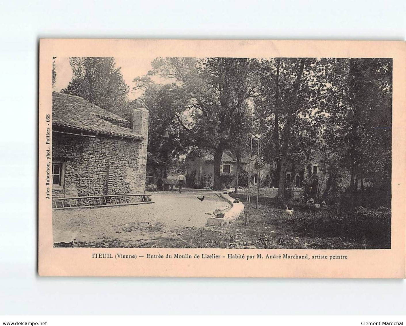 ITEUIL : Entrée Du Moulin De Lizelier - Très Bon état - Autres & Non Classés