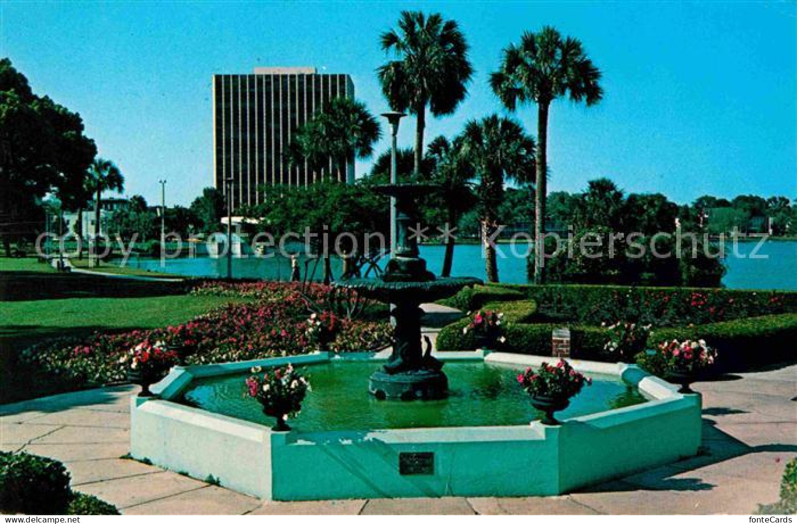 72662224 Orlando_Florida The Action Center Fountain Lake Eola - Autres & Non Classés