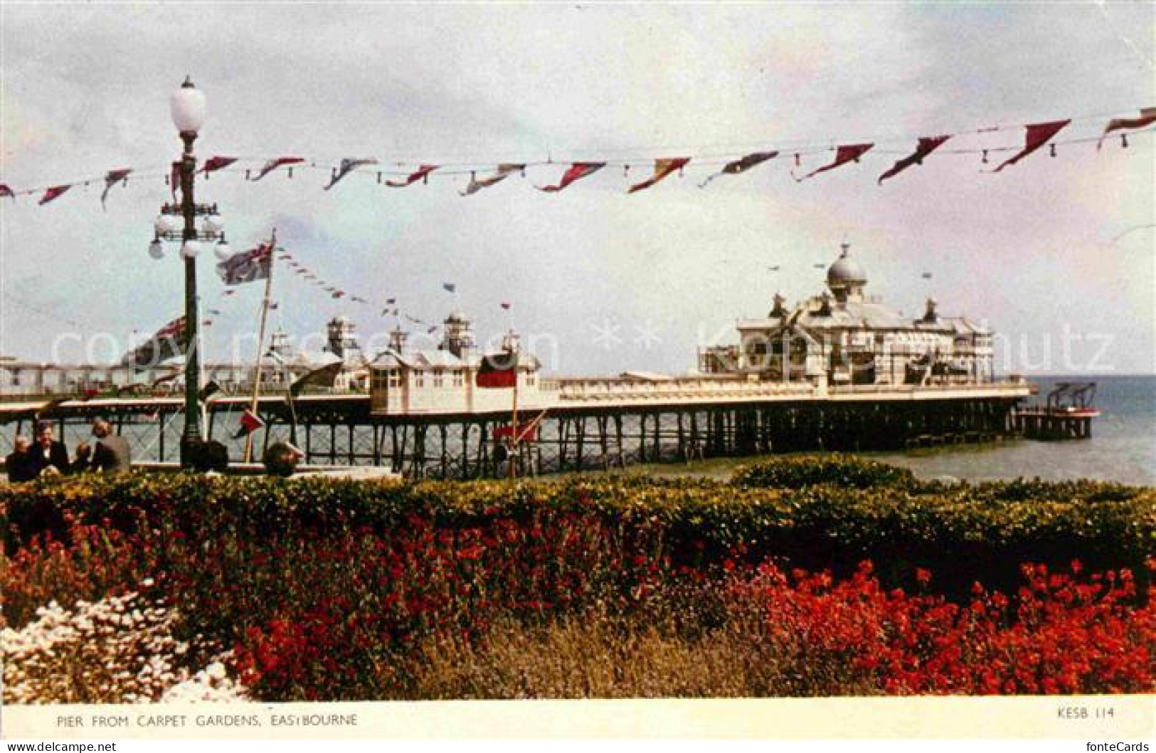 72662219 Eastbourne Sussex Pier From Carpet Gardens Eastbourne - Autres & Non Classés