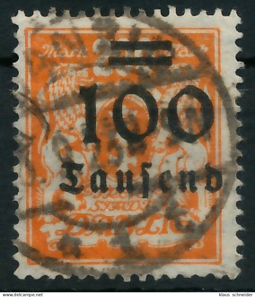 DANZIG 1923 Nr 159 Zentrisch Gestempelt Gepr. X5605F2 - Usados