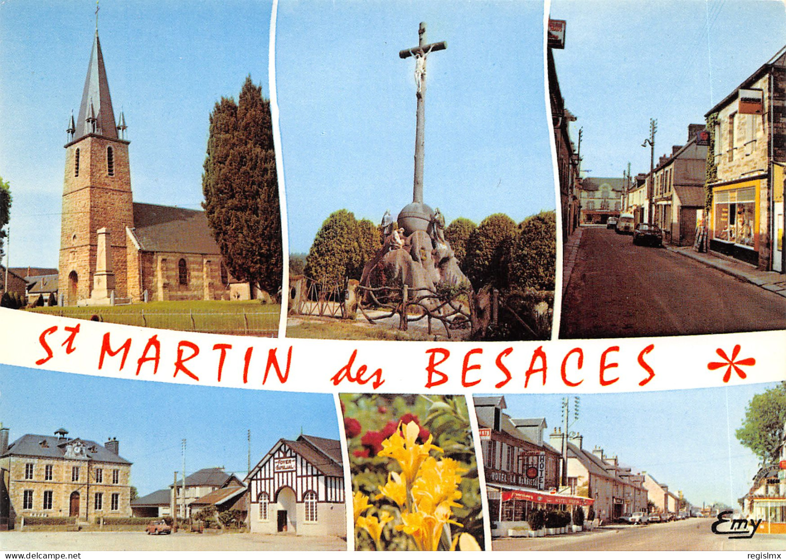 14-SAINT MARTIN DES BESACES-N°T566-C/0181 - Other & Unclassified