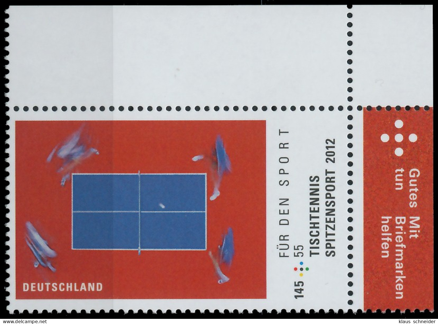 BRD BUND 2012 Nr 2926 Postfrisch ECKE-ORE X56064E - Unused Stamps