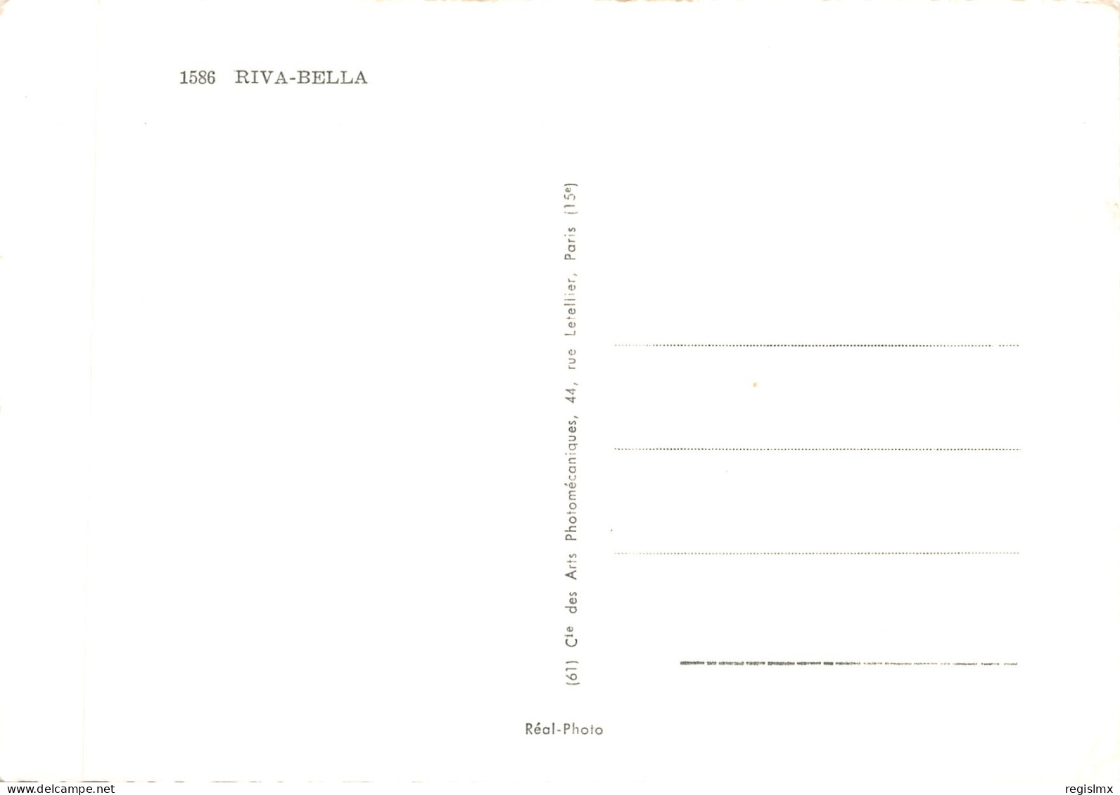 14-RIVA BELLA-N°T566-C/0071 - Riva Bella