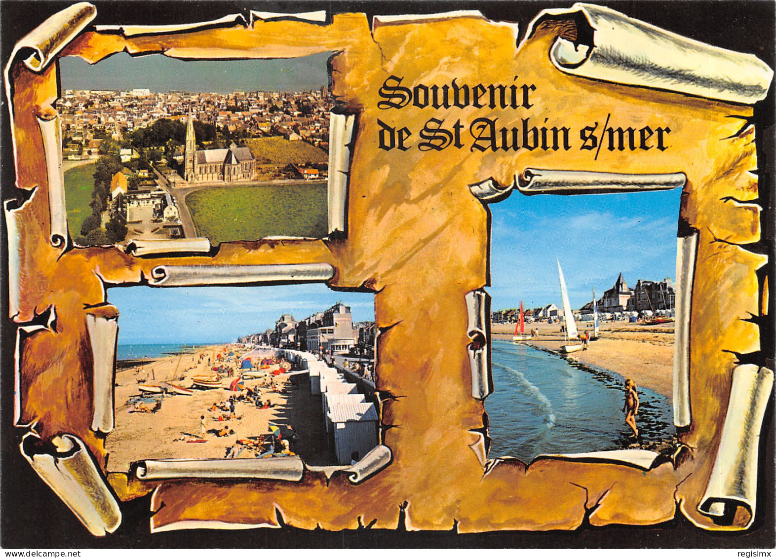 14-SAINT AUBIN SUR MER-N°T566-C/0039 - Saint Aubin