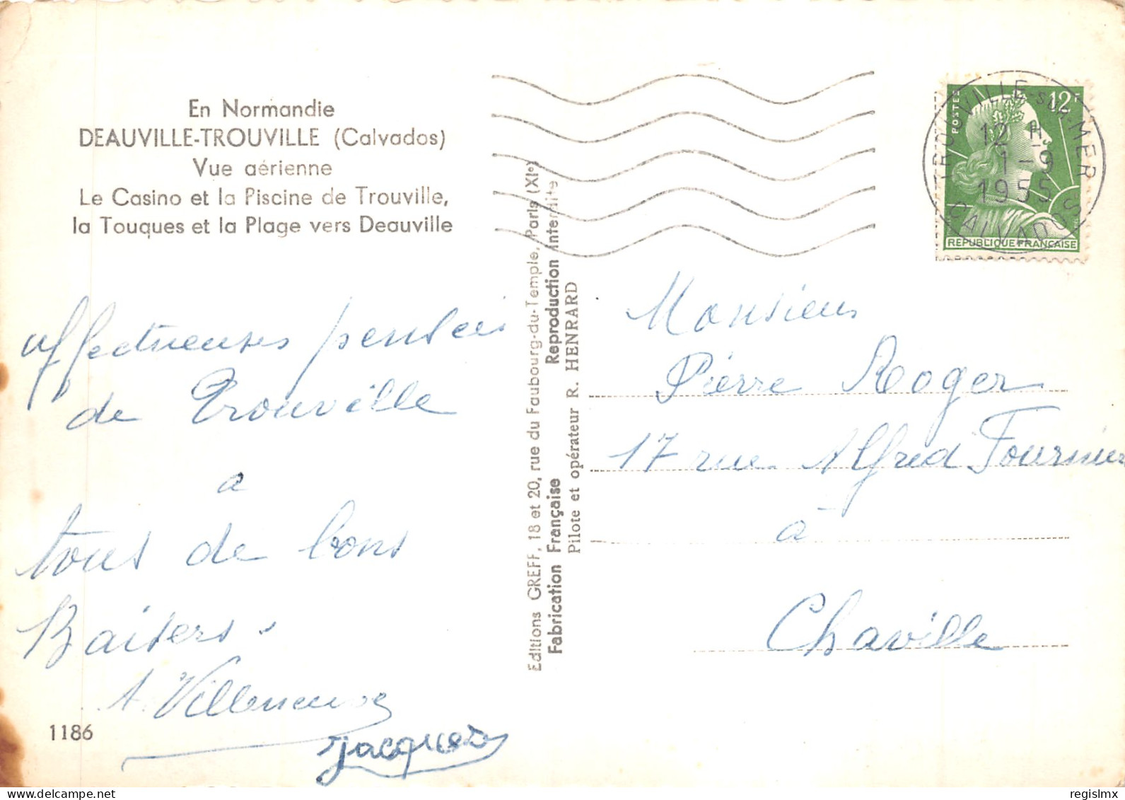 14-DEAUVILLE-TROUVILLE-N°T566-B/0333 - Deauville