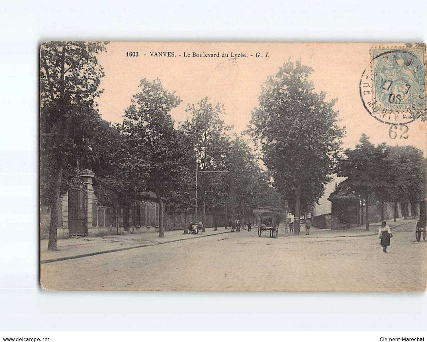 VANVES : Le Boulevard Du Lycée - état - Vanves