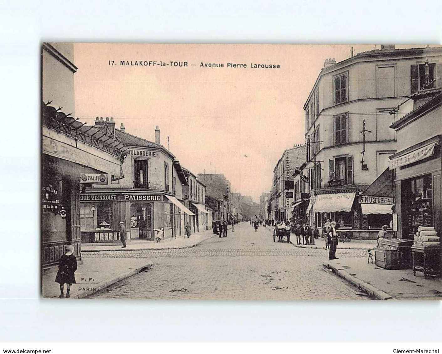 MALAKOFF LA TOUR : Avenue Pierre Larousse - état - Malakoff