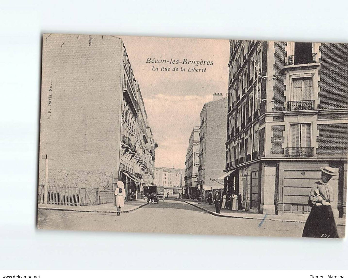 BECON : La Rue De La Liberté - Très Bon état - Sonstige & Ohne Zuordnung