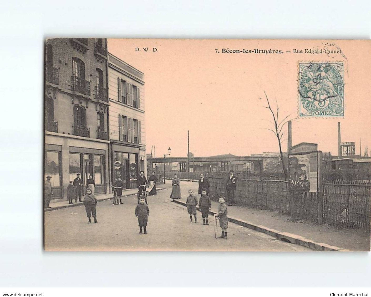 BECON : Rue Edgard Quinet - Très Bon état - Other & Unclassified