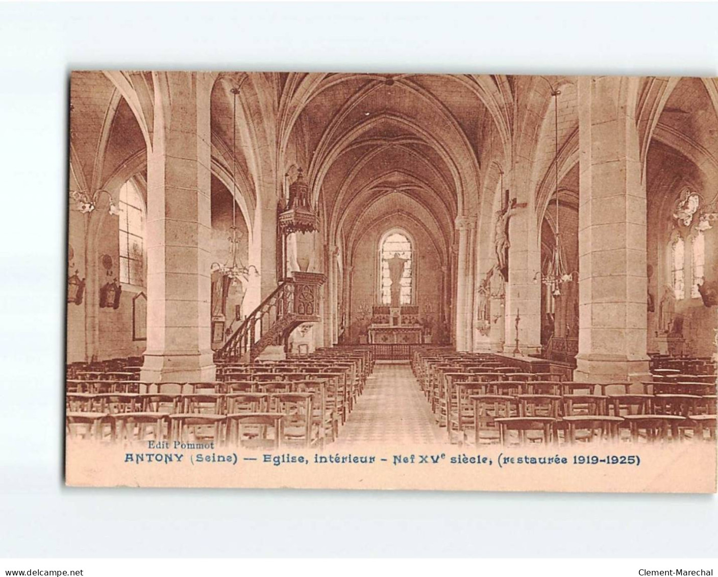 ANTONY : Eglise, Intérieur - Très Bon état - Antony