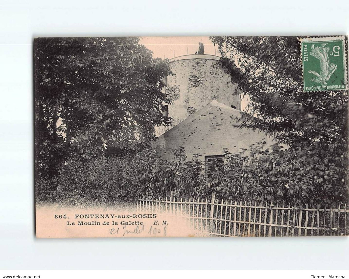 FONTENAY AUX ROSES : Le Moulin De La Galette - état - Fontenay Aux Roses