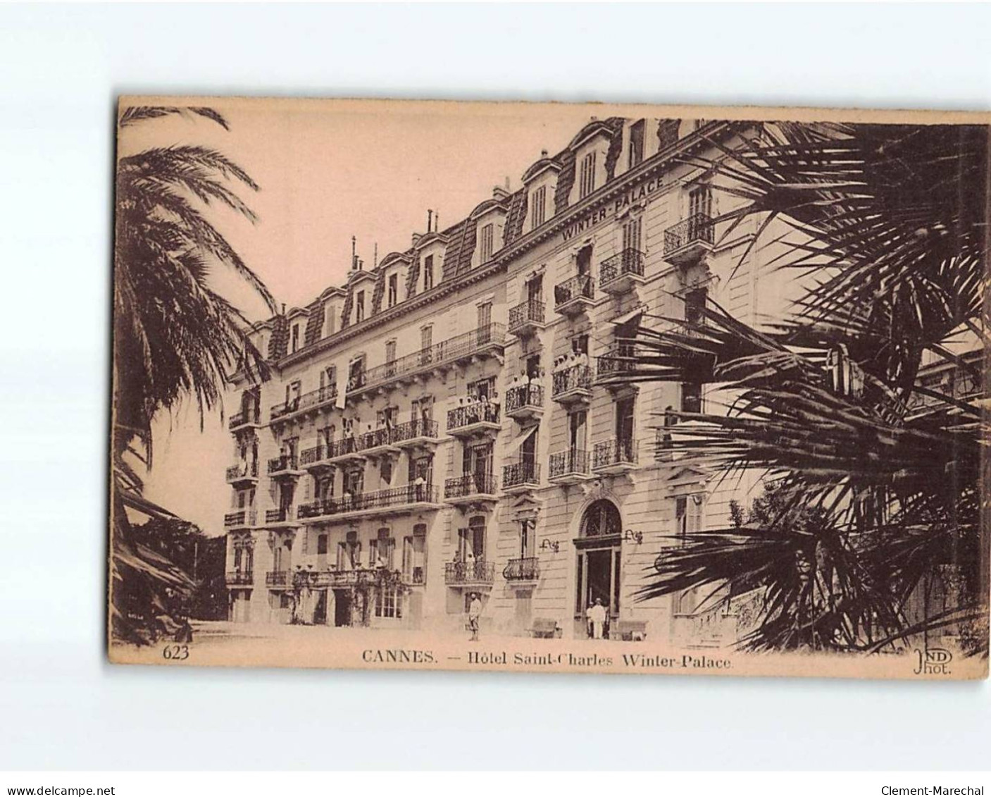 CANNES: Hôtel Saint Charles, Winter-Palace - Très Bon état - Cannes