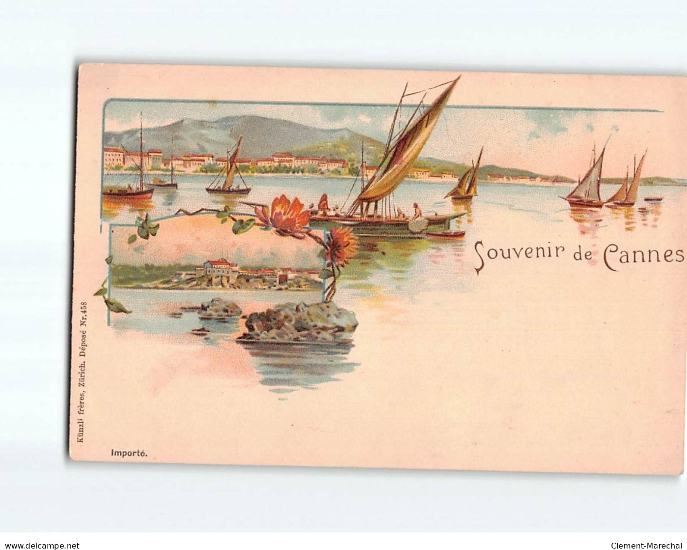 CANNES: Carte Souvenir - Très Bon état - Cannes