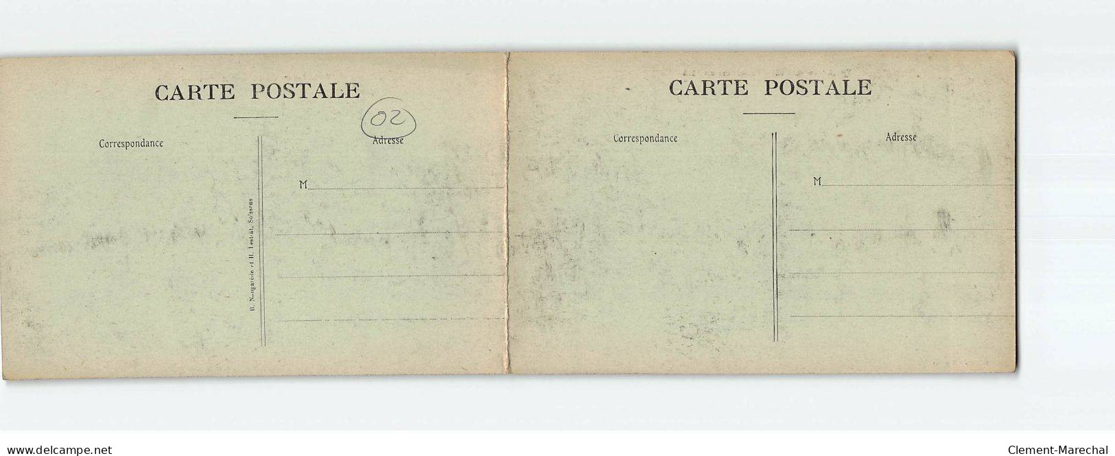 VAILLY SUR AISNE : Panorama En 1914 Et 1920, Carte Dépliante - Très Bon état - Autres & Non Classés