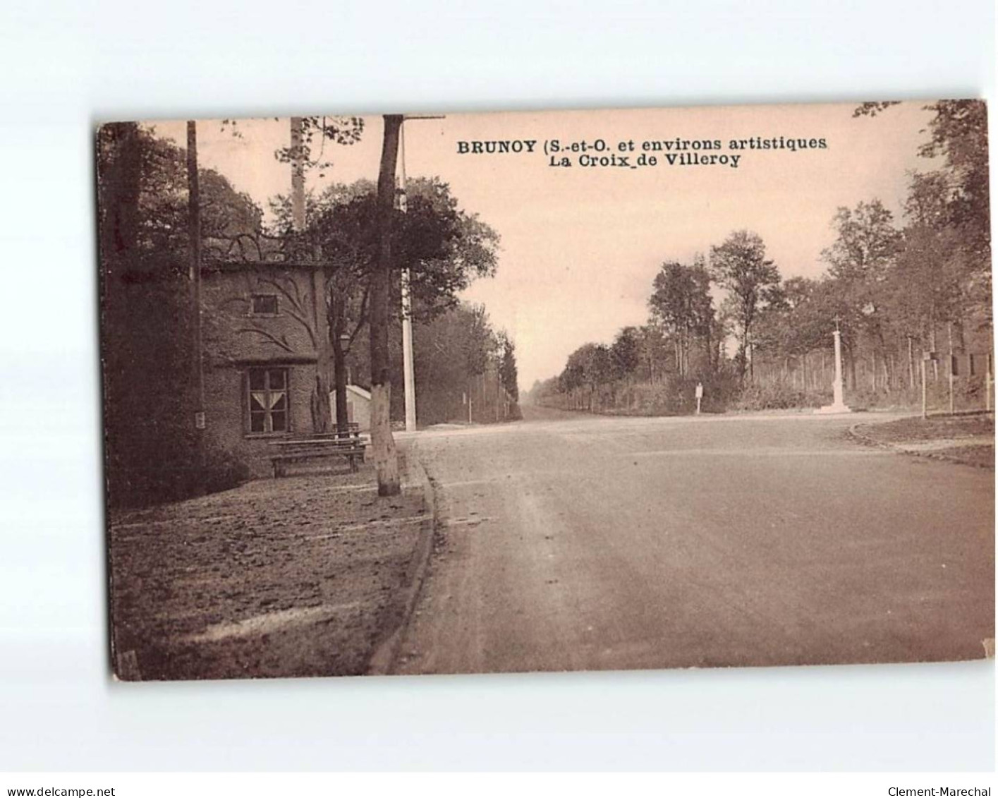 BRUNOY : La Croix De Villeroy - état - Brunoy