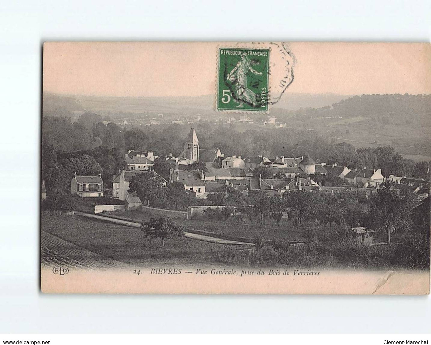 BIEVRES : Vue Générale, Prise Du Bois De Verrières - Très Bon état - Bievres