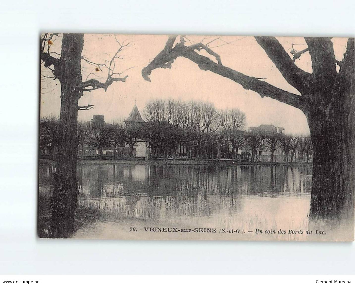 VIGNEUX : Un Coin Des Bords Du Lac - Très Bon état - Vigneux Sur Seine