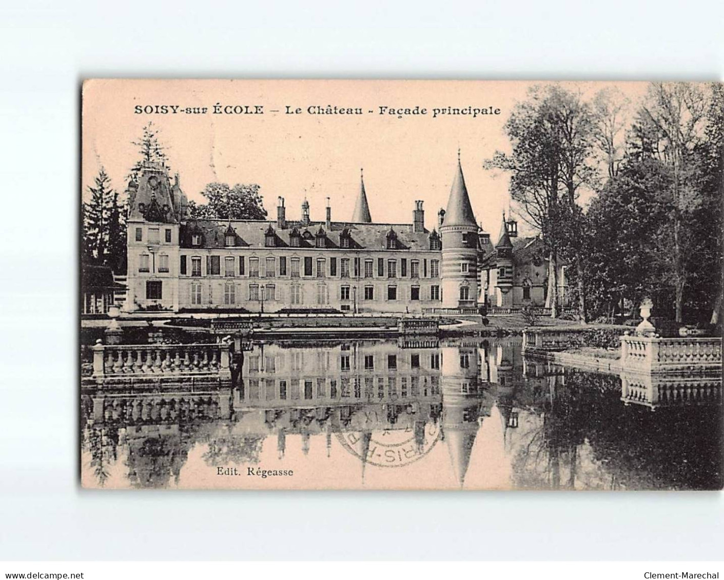 SOISY SUR ECOLE : Le Château - état - Andere & Zonder Classificatie