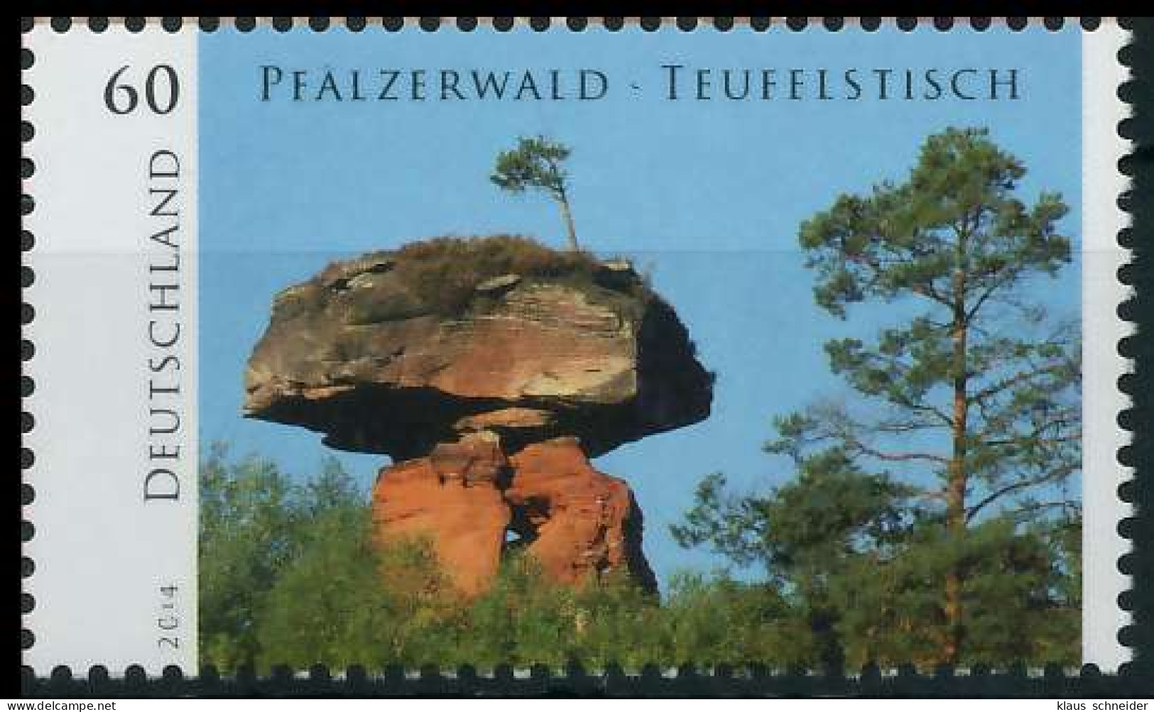 BRD BUND 2014 Nr 3060 Postfrisch S17B65E - Unused Stamps