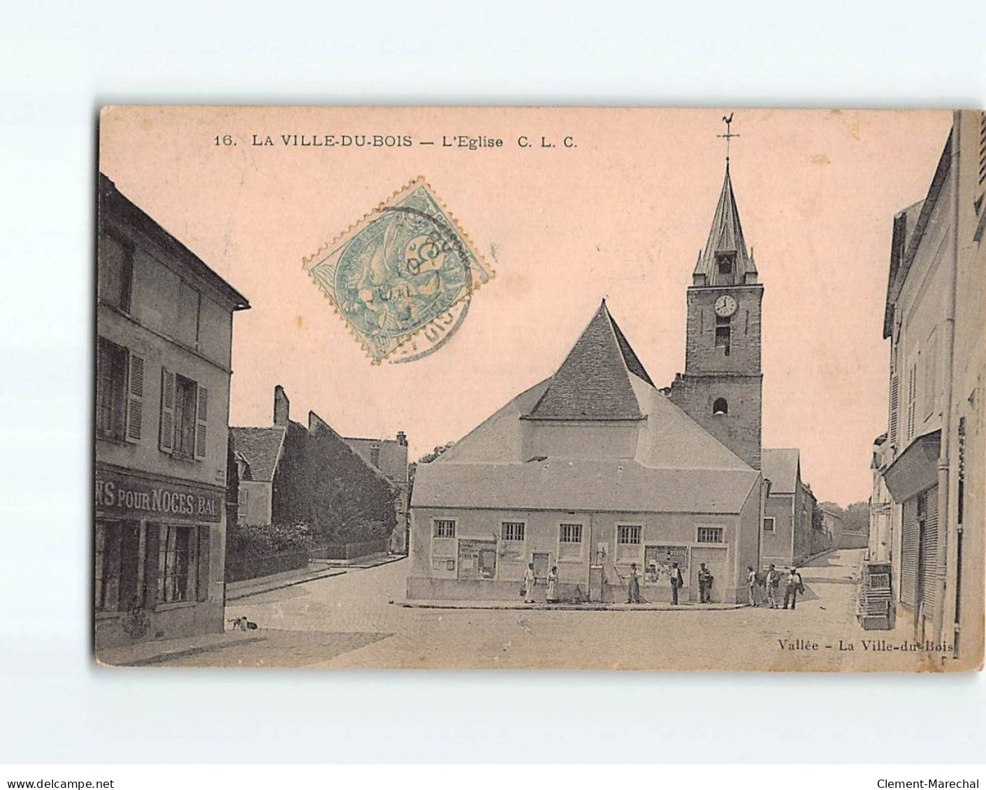 LA VILLE DU BOIS : L'Eglise - Très Bon état - Sonstige & Ohne Zuordnung