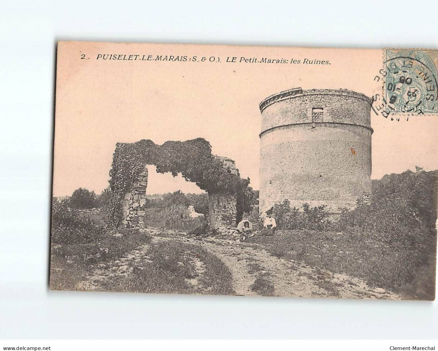 PUISELET LE MARAIS : Le Petit-Marais Les Ruines - Très Bon état - Sonstige & Ohne Zuordnung