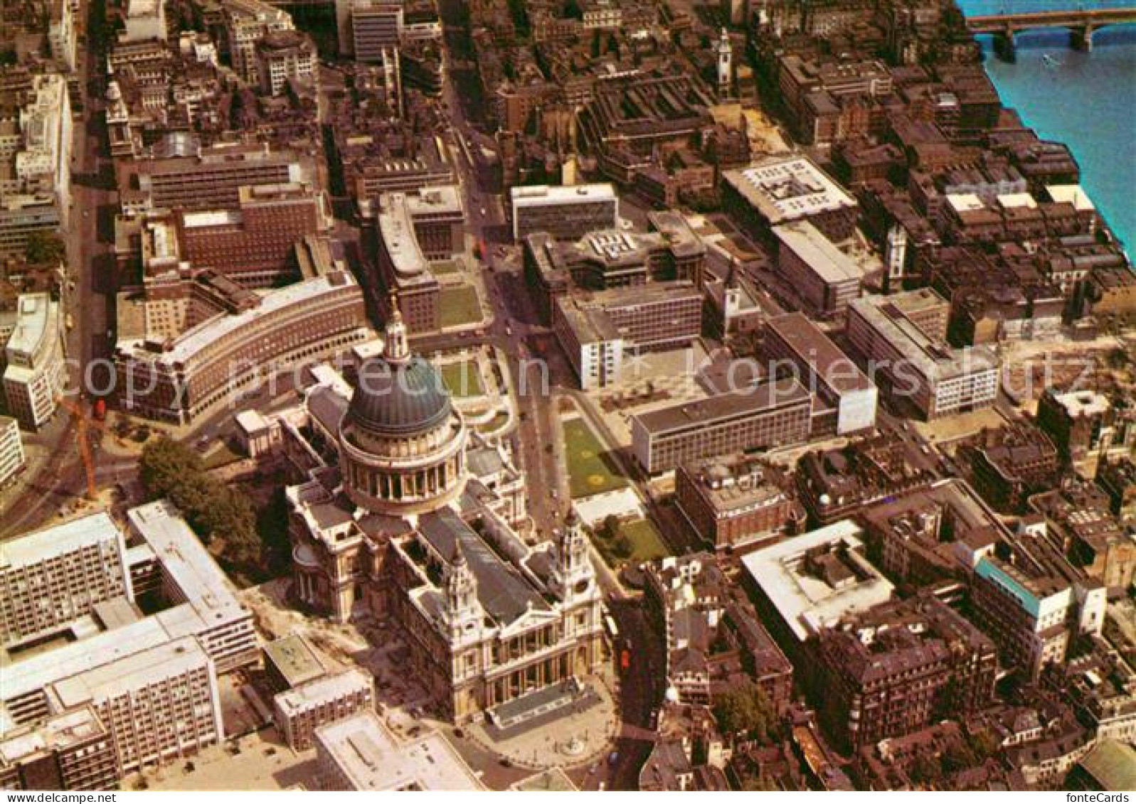 72661138 London St Pauls Cathedral Aerial View - Andere & Zonder Classificatie