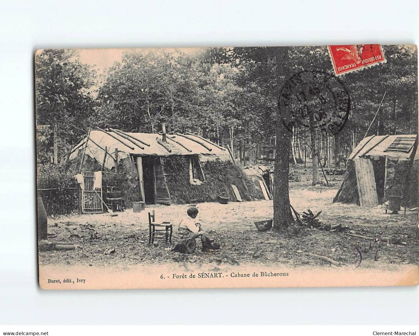 Forêt De Sénart, Cabane De Bûcheron - état - Sénart