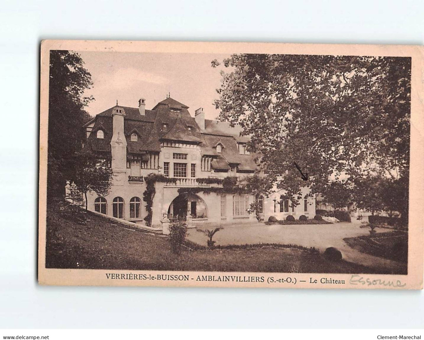 VERRIERES LE BUISSON - AMBLAINVILLIERS : Le Château - état - Verrieres Le Buisson