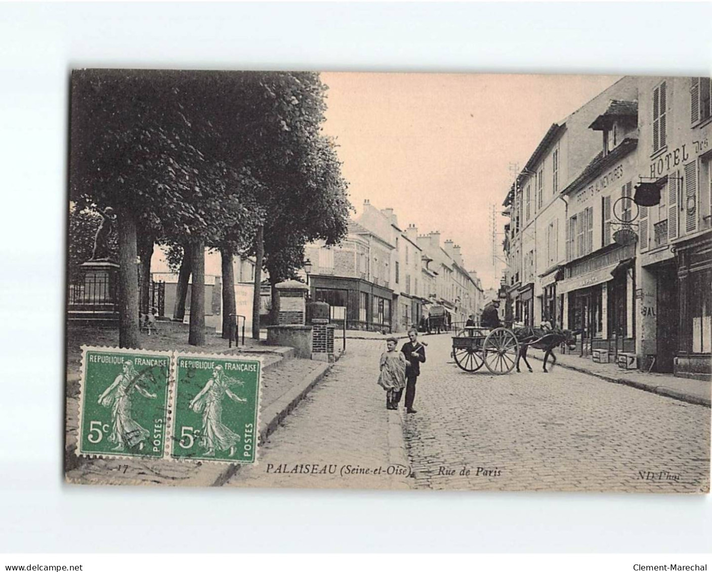 PALAISEAU : Rue De Paris - état - Palaiseau