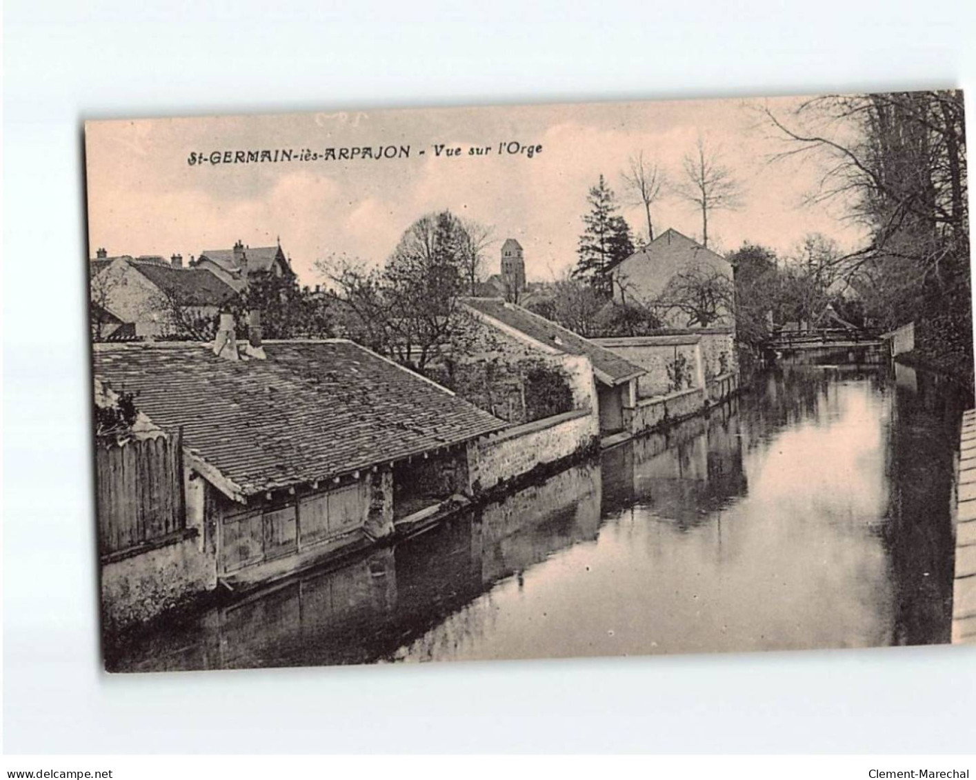 SAINT GERMAIN LES ARPAJON : Vue Sur L'Orge - Très Bon état - Sonstige & Ohne Zuordnung