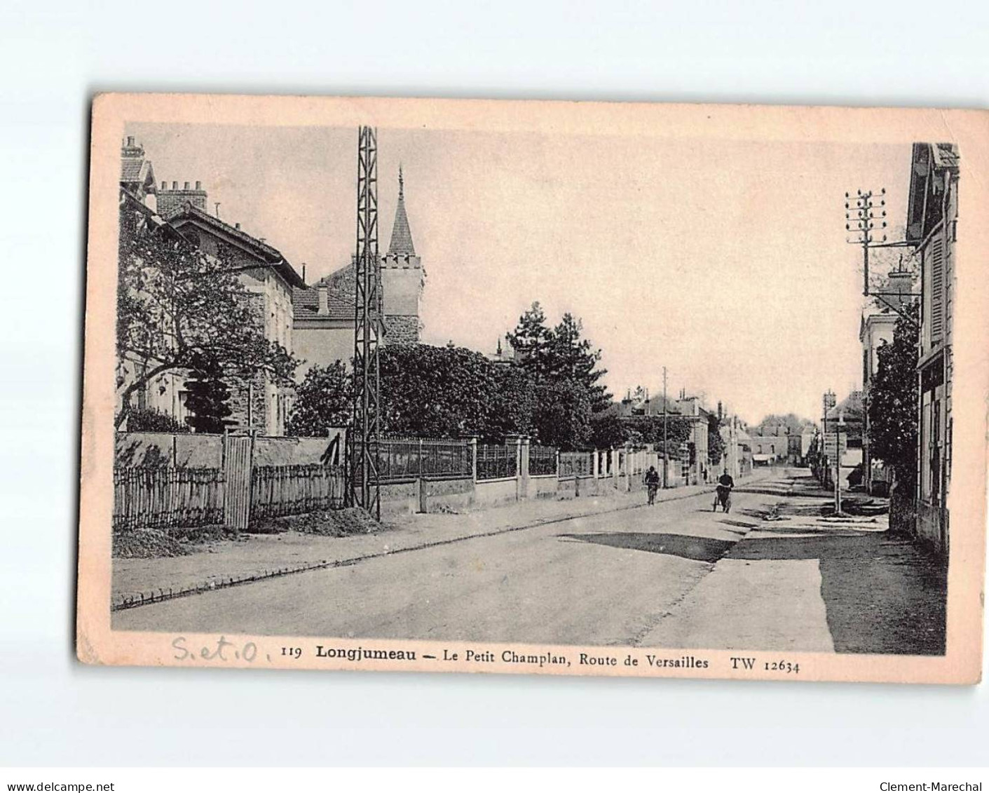 LONGJUMEAU : Le Petit Champlan, Route De Versailles - état - Longjumeau