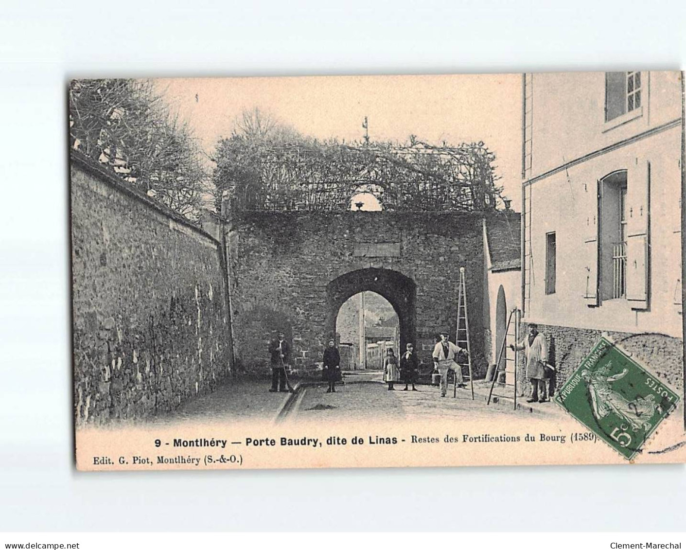 MONTLHERY : Porte Baudry, Dite De Linas - Très Bon état - Montlhery