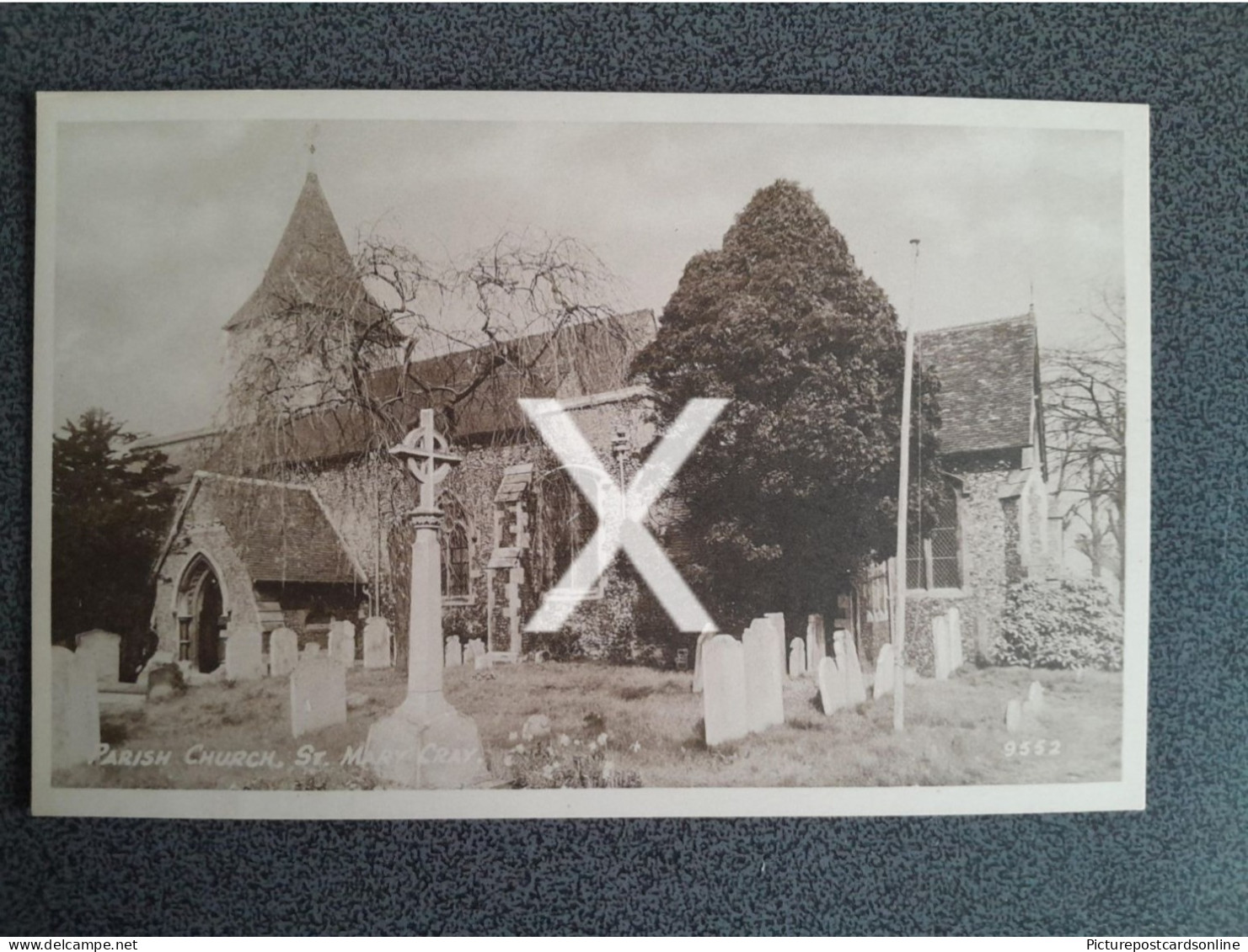 PARISH CHURCH ST MARY CRAY OLD R/P POSTCARD KENT NOW LONDON - Otros & Sin Clasificación